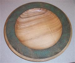 Textured platter by Kevyn Brooks